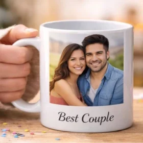 Custom Photo Mug | Personalized Coffee Cup with Your Photo | Unique Gift