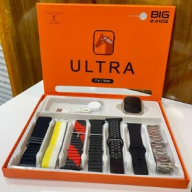 Ultra 3 Smart Watch with 7 in 1 Strap